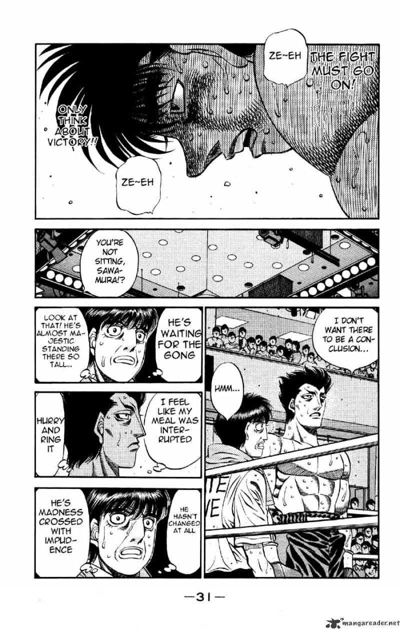 Hajime no Ippo: Fighting Spirit, Chapter 494 image 09